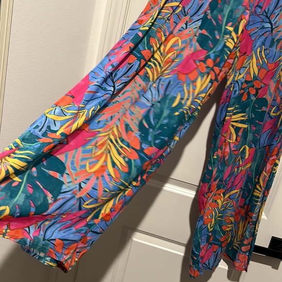 Kona Sol Pants - Palazzo smocked waist beach pants